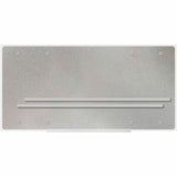Lorell Magnetic Glass Board, 72" (6 ft) Width x 48" (4 ft) Height, White Glass Surface (LLR55666) Each
