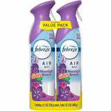 Febreze Air Mist Air Freshener Spray, 8.1 fl oz, Gain Moonlight Breeze, 2/Pack, 3/Carton (PGC20414) Case of 3