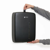 San Jamar Timeless Folded Paper Towel Dispenser, C Fold, Multifold Dispenser (SJMT1500BK) Each