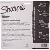 Sharpie Oil-Based Paint Markers, Assorted Ink, Erasable, School, Project, Glass, 8/Pack (SAN2144007) Pack of 8