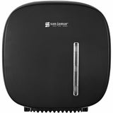 San Jamar Timeless Single JBT Tissue Dispenser, 11.2" x 10.7" x 4.8", Plastic, Black (SJMR2200BK) Each