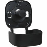 San Jamar Timeless Single JBT Tissue Dispenser, 11.2" x 10.7" x 4.8", Plastic, Black (SJMR2200BK) Each