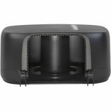 San Jamar Timeless Single JBT Tissue Dispenser, 11.2" x 10.7" x 4.8", Plastic, Black (SJMR2200BK) Each