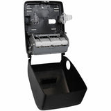 San Jamar Hands-Free Mechanical Towel Dispenser, 15.1" x 11.5" x 9.2", Plastic, Black (SJMT7200BK) Each