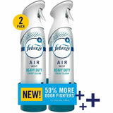 Febreze Heavy-Duty Air Freshener Spray, 8.1 fl oz, Crisp Clean, 2/Pack, 3/Carton (PGC20429CT) Case of 3