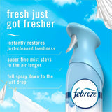 Febreze Air Mist Air Freshener Spray, 8.1 fl oz, Linen & Sky, 6/Carton (PGC19938CT) Case of 6