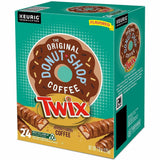 The Original Donut Shop The Original Donut Shop K-Cup, Pod Twix Coffee K-Cups, Light, Twix, Chocolate, Caramel, Kosher, 24 Coffee/Box, 4/Carton (GMT9694CT) Case of 96