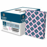 Business Source Multipurpose Color Paper, Letter, 8 1/2" x 11", 20 lb Basis Weight, Pink, 500 Sheets/Ream, 10 Reams/Carton (BSN05124) Case of 5000