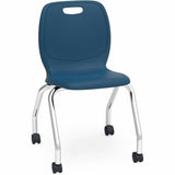 Lorell League Mobile Student Chairs, 30" x 18.5" x 21", 2/Carton (LLR99909NY) Case of 2