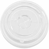 Genuine Joe Lids for 16 oz. Plastic Cold Cups, Polyethylene Terephthalate (PET), Clear, 1000 Lids/Box (GJO58234) Case of 1000