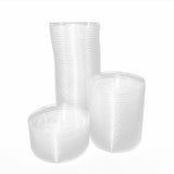 Genuine Joe Lids for 16 oz. Plastic Cold Cups, Polyethylene Terephthalate (PET), Clear, 1000 Lids/Box (GJO58234) Case of 1000