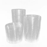 Genuine Joe Lids for 12 oz. Plastic Cold Cups, Polyethylene Terephthalate (PET), Clear, 1000 Lids/Box (GJO58235) Case of 1000