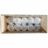 Genuine Joe Lids for Paper Cold Cups, Clear, 100/Pack, 10 Packs/Carton (GJO00317) Case of 1000