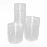 Genuine Joe Lids for Paper Cold Cups, Clear, 100/Pack, 10 Packs/Carton (GJO00317) Case of 1000
