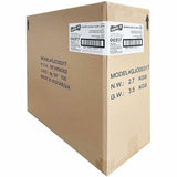 Genuine Joe Lids for Paper Cold Cups, Clear, 100/Pack, 10 Packs/Carton (GJO00317) Case of 1000