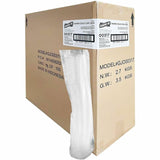Genuine Joe Lids for Paper Cold Cups, Clear, 100/Pack, 10 Packs/Carton (GJO00317) Case of 1000
