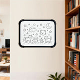 Lorell Magnetic Dry-Erase Board, 14" (1.2 ft) x 11" (0.9 ft) Height (LLR75623) Each
