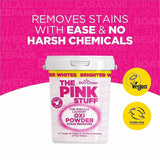The Pink Stuff Laundry Oxi Powder Stain Remover, 35.20 oz, Fresh, Clean Scent, 6/Carton (RST20162) Case of 6