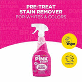 The Pink Stuff Laundry Oxi Stain Remover Spray, 16.9 fl oz, Fresh, Clean Scent, 8/Carton (RST20186) Case of 8