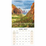 Mead America the Beautiful Monthly Wall Calendar, 12" x 12", 1.38" x 1.56" Block, 12-Month, Jan 2027-Dec 2027 (AAGLME32710) Each