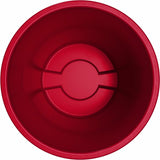 Sparta Bronco Round Waste Containers, Open Top, 44 gal Capacity, Red, 3/Carton (CFS84104405CT) Case of 3