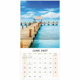 Mead Paradise Monthly Wall Calendar, 12" x 12", 1.37" x 1.56" Block, 12-Month, Jan 2027-Dec 2027 (AAGLME17810) Each
