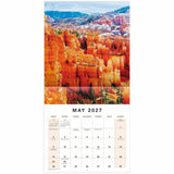 Mead National Parks Monthly Wall Calendar, 12" x 12", 1.37" x 1.56" Block, 12-Month, Jan 2027-Dec 2027 (AAGLME30810) Each