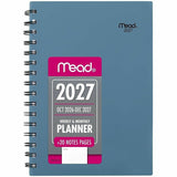 Mead Basic Weekly/Monthly Planner, 5½" x 8½", 15-Month, Oct 2027-Dec 2027, 1 Week (AAGCRW42020) Each
