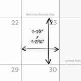 Mead Basic Weekly/Monthly Planner, 5½" x 8½", 15-Month, Oct 2027-Dec 2027, 1 Week (AAGCRW42020) Each