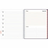 Mead CatCoq Retro Flower Weekly/Monthly Planner, Letter, 8½" x 11", 15-Month, Oct 2027-Dec 2027 (AAGCC02905) Each