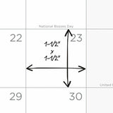 Mead Basic Weekly/Monthly Planner, Letter, 8½" x 11", 15-Month, Oct 2026-Dec 2027 (AAGCRW80505) Each