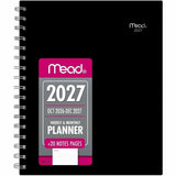Mead Basic Weekly/Monthly Planner, Letter, 8½" x 11", 15-Month, Oct 2026-Dec 2027 (AAGCRW80505) Each