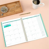 Cambridge Glimmer Weekly/Monthly Planner, Letter, 8½" x 11", 12-Month, Jan 2027-Dec 2027 (AAG1843905) Each