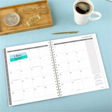 Cambridge Desert Grain Weekly/Monthly Planner, Letter, 8½" x 11", 12-Month, Jan 2027-Dec 2027, Brown Poly Cover (AAG1845905) Each