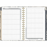 Cambridge Denim Blooms Monthly Planner, 5½" x 8½", 12-Month, Jan 2027-Dec 2027 (AAG1850202) Each