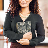 Cambridge Denim Blooms Monthly Planner, 5½" x 8½", 12-Month, Jan 2027-Dec 2027 (AAG1850202) Each