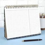 Cambridge Denim Blooms Monthly Planner, Letter, 8½" x 11", 12-Month, Jan 2027-Dec 2027 (AAG1850902) Each