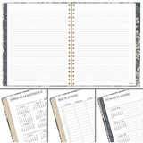 Cambridge Denim Blooms Monthly Planner, Letter, 8½" x 11", 12-Month, Jan 2027-Dec 2027 (AAG1850902) Each