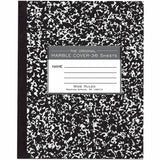 Roaring Spring Tape Bound Composition Notebooks, 15 lb Basis Weight, 7" x 8½", 7" x 8.5", Red Margin, White Paper (ROA77332CT) Case of 144