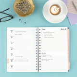 Mead CatCoq Berry Branches Weekly/Monthly Planner, 5½" x 8½", 15-Month, Oct 2026-Dec 2027 (AAGCC01200) Each