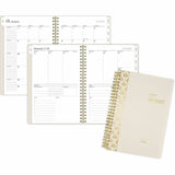 At-A-Glance WorkStyle Focus Planner, 5½" x 8½", 12-Month, Jan 2027-Dec 2027, Champagne Poly Cover (AAG160620044) Each