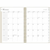 At-A-Glance WorkStyle Focus Planner, 5½" x 8½", 12-Month, Jan 2027-Dec 2027, Champagne Poly Cover (AAG160620044) Each