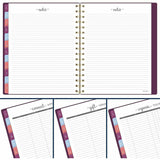 At-A-Glance Harmony Weekly/Monthly Planner, 7" x 8¾", 13-Month, Jan 2027-Jan 2028, Mulberry Poly Cover (AAG109980518) Each