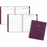 At-A-Glance Harmony Weekly/Monthly Planner, 7" x 8¾", 13-Month, Jan 2027-Jan 2028, Mulberry Poly Cover (AAG109980518) Each