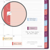 At-A-Glance Harmony Weekly/Monthly Planner, 7" x 8¾", 13-Month, Jan 2027-Jan 2028, Mulberry Poly Cover (AAG109980518) Each