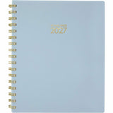 At-A-Glance Harmony Weekly/Monthly Planner, 7" x 8¾", 13-Month, Jan 2027-Jan 2028, Ice Blue Poly Cover (AAG109980538) Each