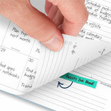 At-A-Glance Harmony Weekly/Monthly Planner, 7" x 8¾", 13-Month, Jan 2027-Jan 2028, Ice Blue Poly Cover (AAG109980538) Each