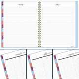 At-A-Glance Harmony Weekly/Monthly Planner, Letter, 8½" x 11", 13-Month, Jan 2027-Jan 2028, Ice Blue Poly Cover (AAG109990538) Each