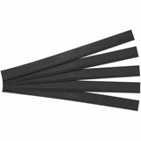 Rubbermaid Commercial Replacement Squeegee Blades, 3" Rubber Blade, 0.3" x 3" x 16.7", Black (RCP2221948) Pack of 5