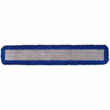Genuine Joe 48" Fringed Dust Mops, Looped Ends, Blue (GJO01287) Each